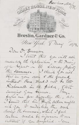 Letter, 8 May 1872