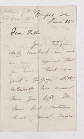 Letter, 28 June 1858