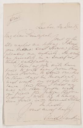 Letter, 24 December 1869