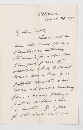 Letter, 29 March 1895