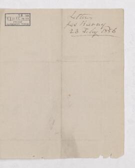 Letter, 23 February 1856