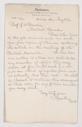 Letter, 11 May 1883