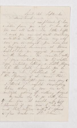 Letter, September 1859