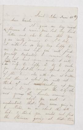 Letter, 25 June 1858