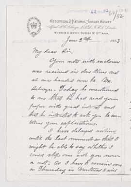 Letter, 2 June 1883