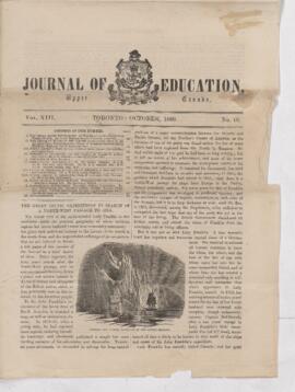 Journal of Education, October 1860