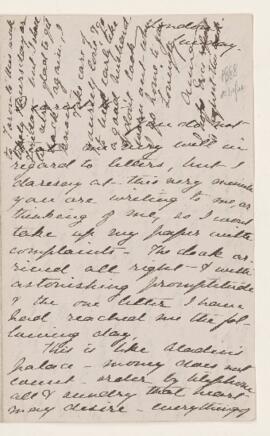 Letter, 1888