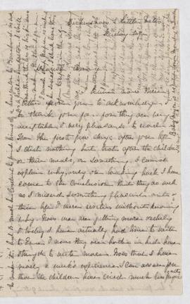 Letter, approximately 1880