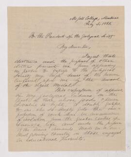 Letter, 3 February 1881