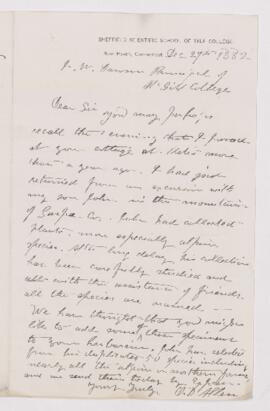 Letter, 27 December 1882