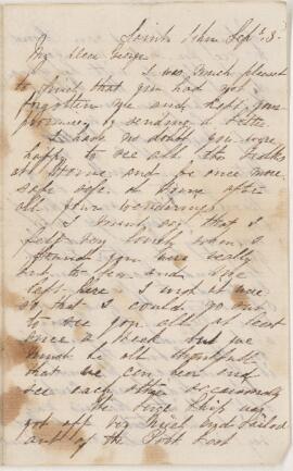 Letter, undated