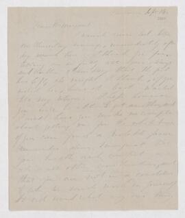 Letter, 14 September 1850