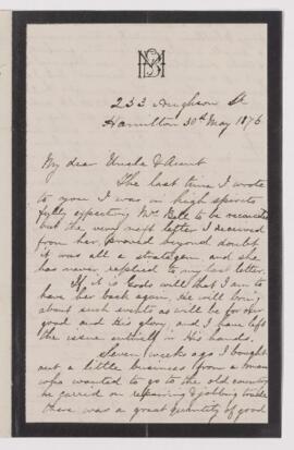 Letter, 30 May 1876