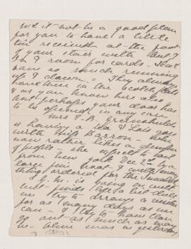 Letter, November 1908