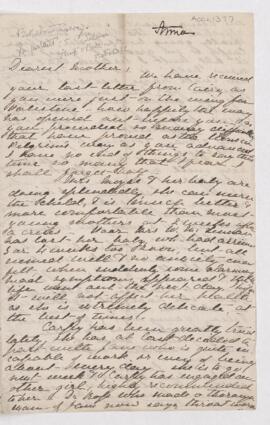 Letter, 8 March 1884