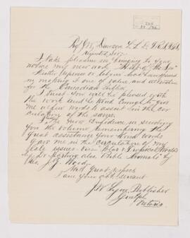 Letter, June 1880