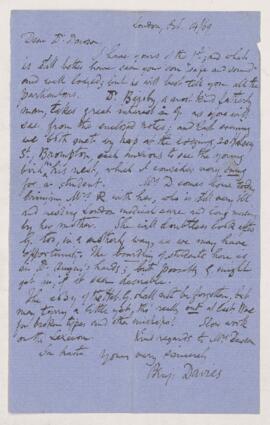 Letter, 14 October 1869