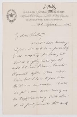 Letter, 30 April 1886