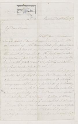 Letter, 26 September 1863