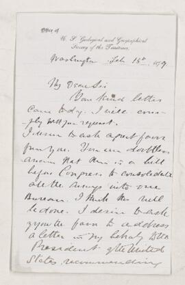 Letter, 15 February 1879