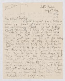 Letter, 8 August 1902