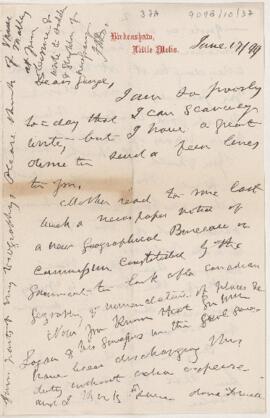 Letter, 17 June 1899