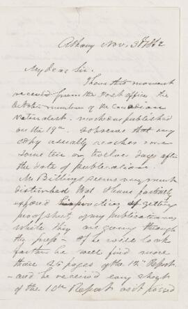 Letter, 30 November 1862