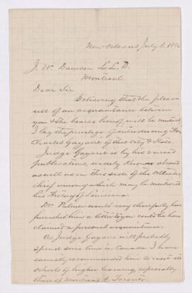 Letter, 3 July 1882