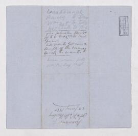 Account, 13 February 1850