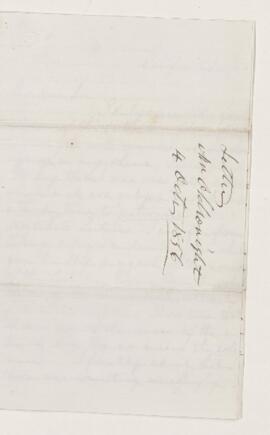 Letter, 4 October 1856
