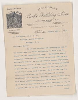 Letter, 31 December 1894