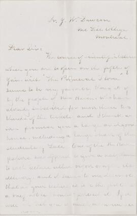 Letter, 19 December 1871