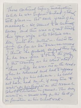 Notes, undated