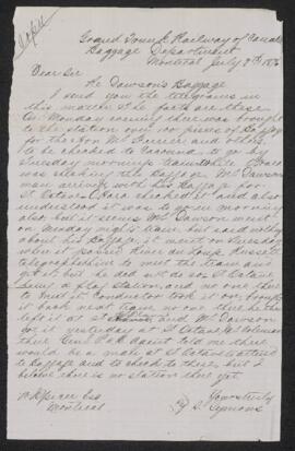 Letter, 7 July 1876