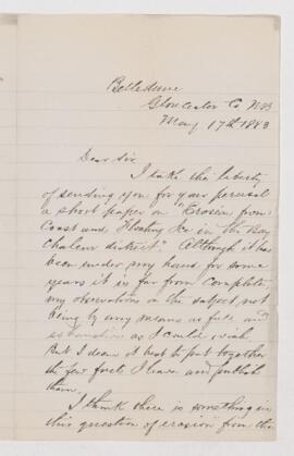 Letter, 17 May 1883