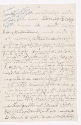 Letter, 29 October 1894