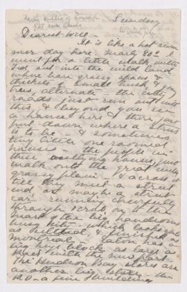 Letter, undated