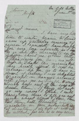 Letter, 3 June 1870