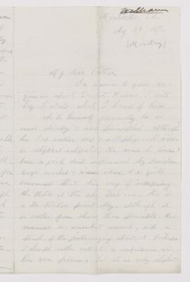 Letter, 28 August 1876