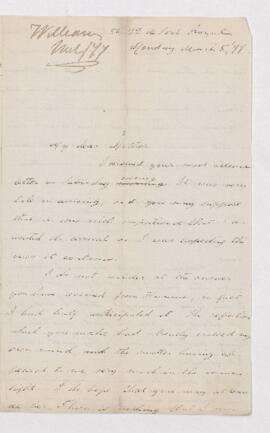 Letter, 5 March 1877