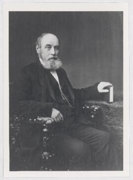 John William Dawson seated