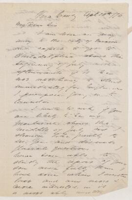 Letter, 28 April 1876