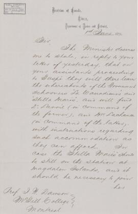 Letter, 1 June 1871.