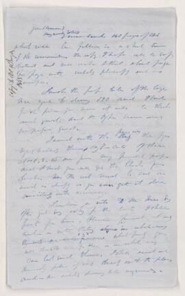 Letter, 1855