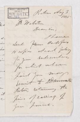 Letter, 4 February 1856