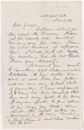 Letter, 11 November 1870