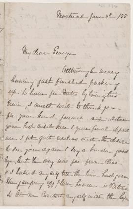 Letter, 8 June 1885