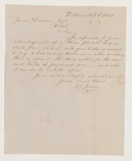 Letter, 2 October 1856