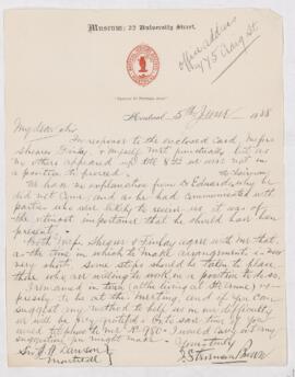 Letter, 5 June 1888