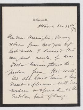 Letter, 12 December 1907
